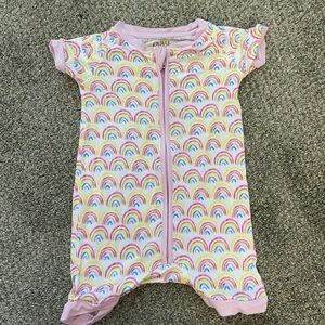 LS Rainbow Patterned Baby Shorties